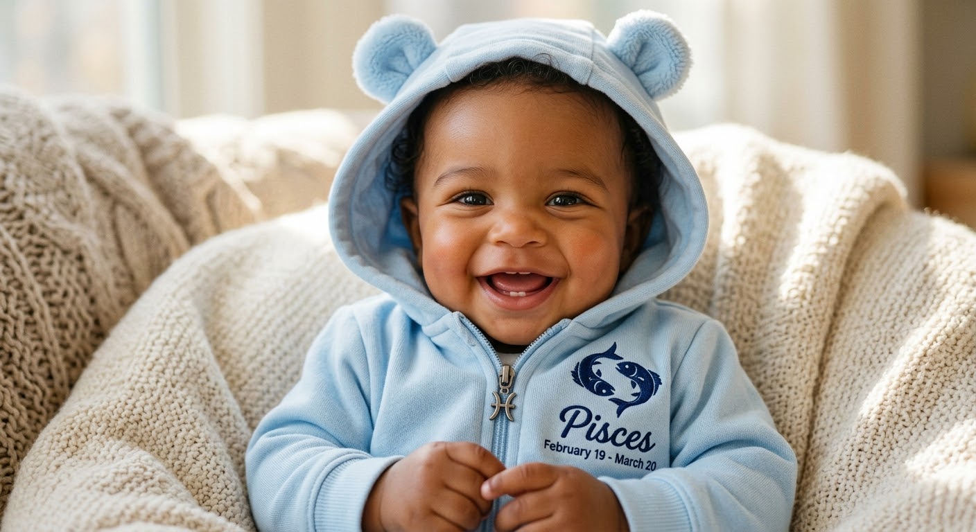 Zodiac Baby Bear Onesie