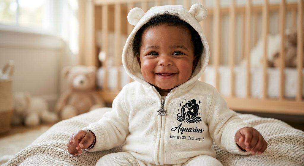 Zodiac Baby Bear Onesie