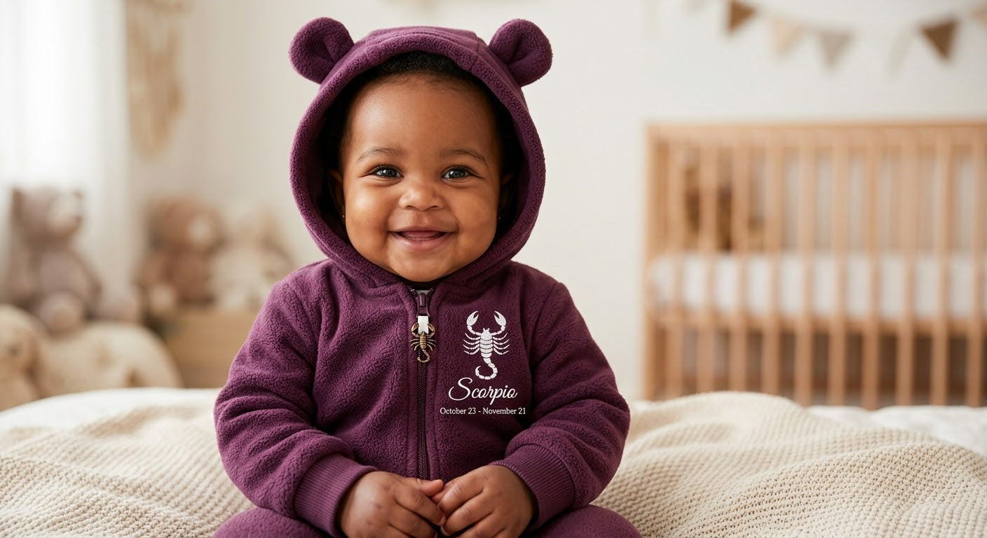 Zodiac Baby Bear Onesie