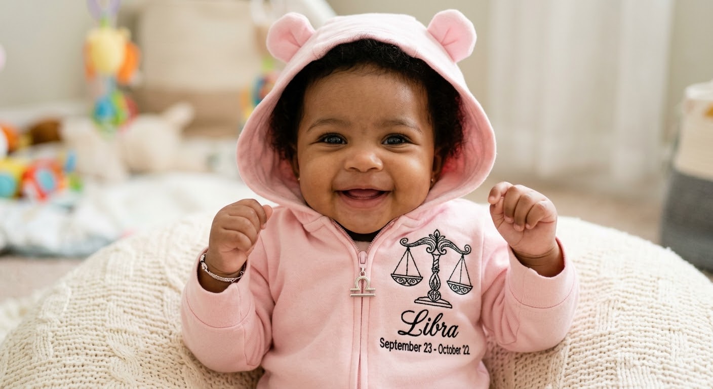 Zodiac Baby Bear Onesie