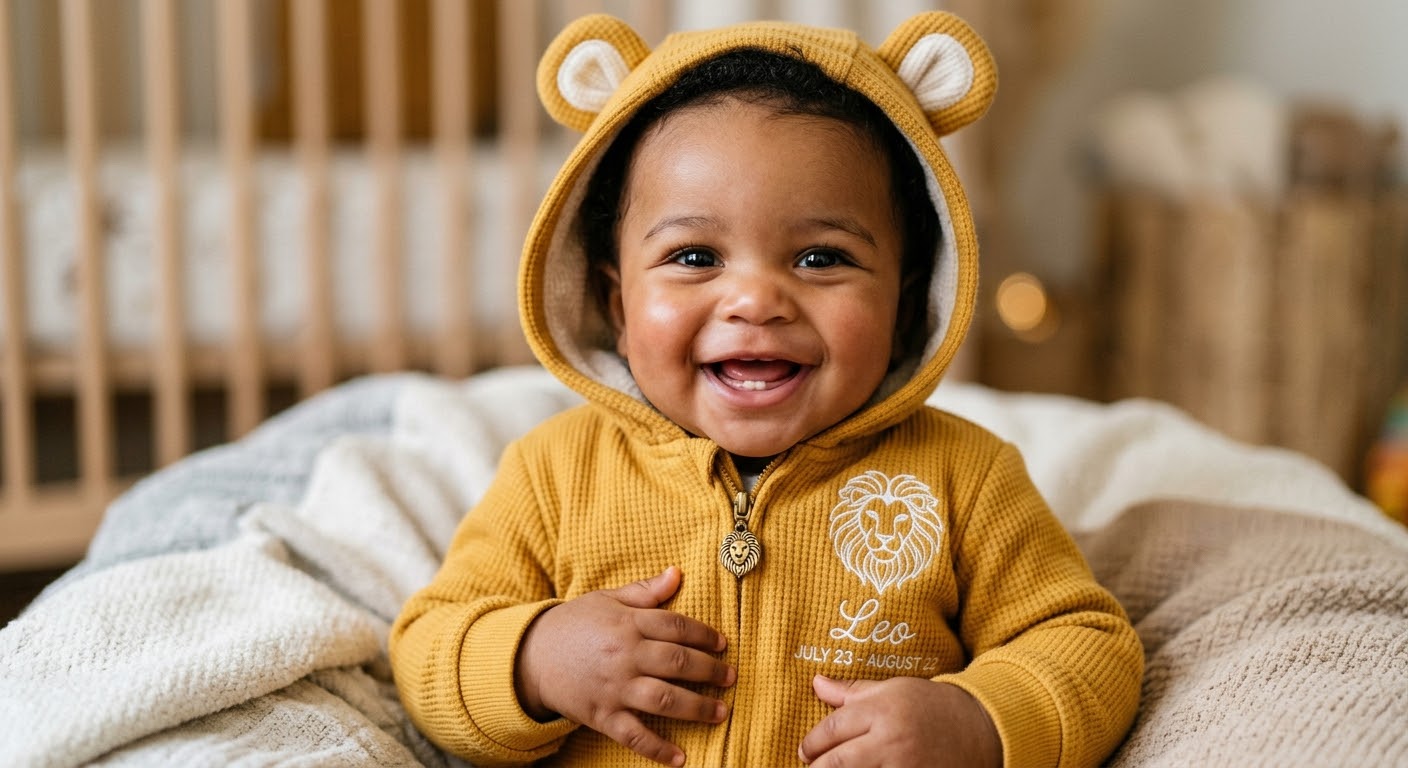 Zodiac Baby Bear Onesie