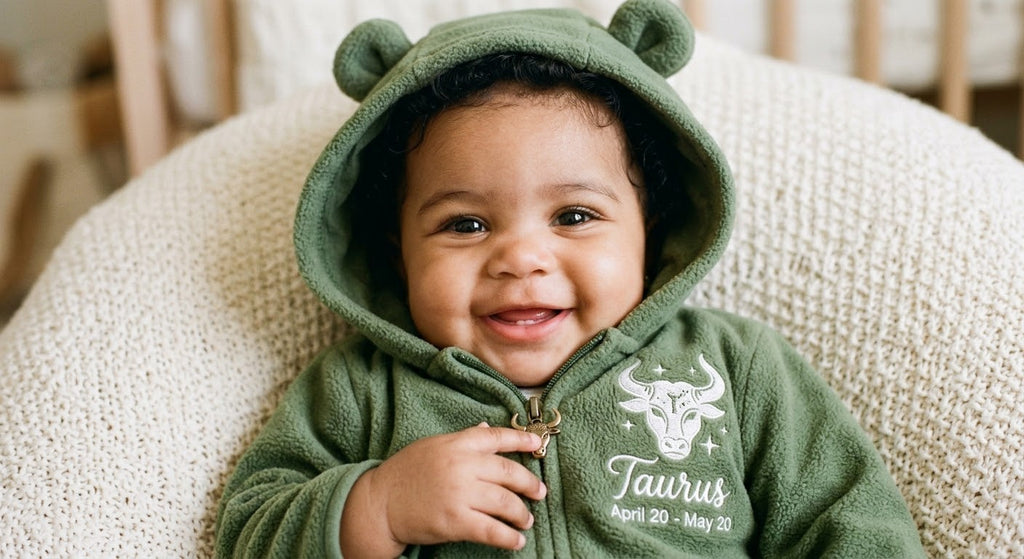 Zodiac Baby Bear Onesie