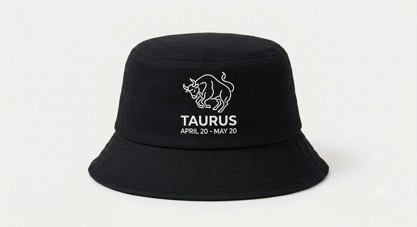 Zodiac Sign Bucket Hat