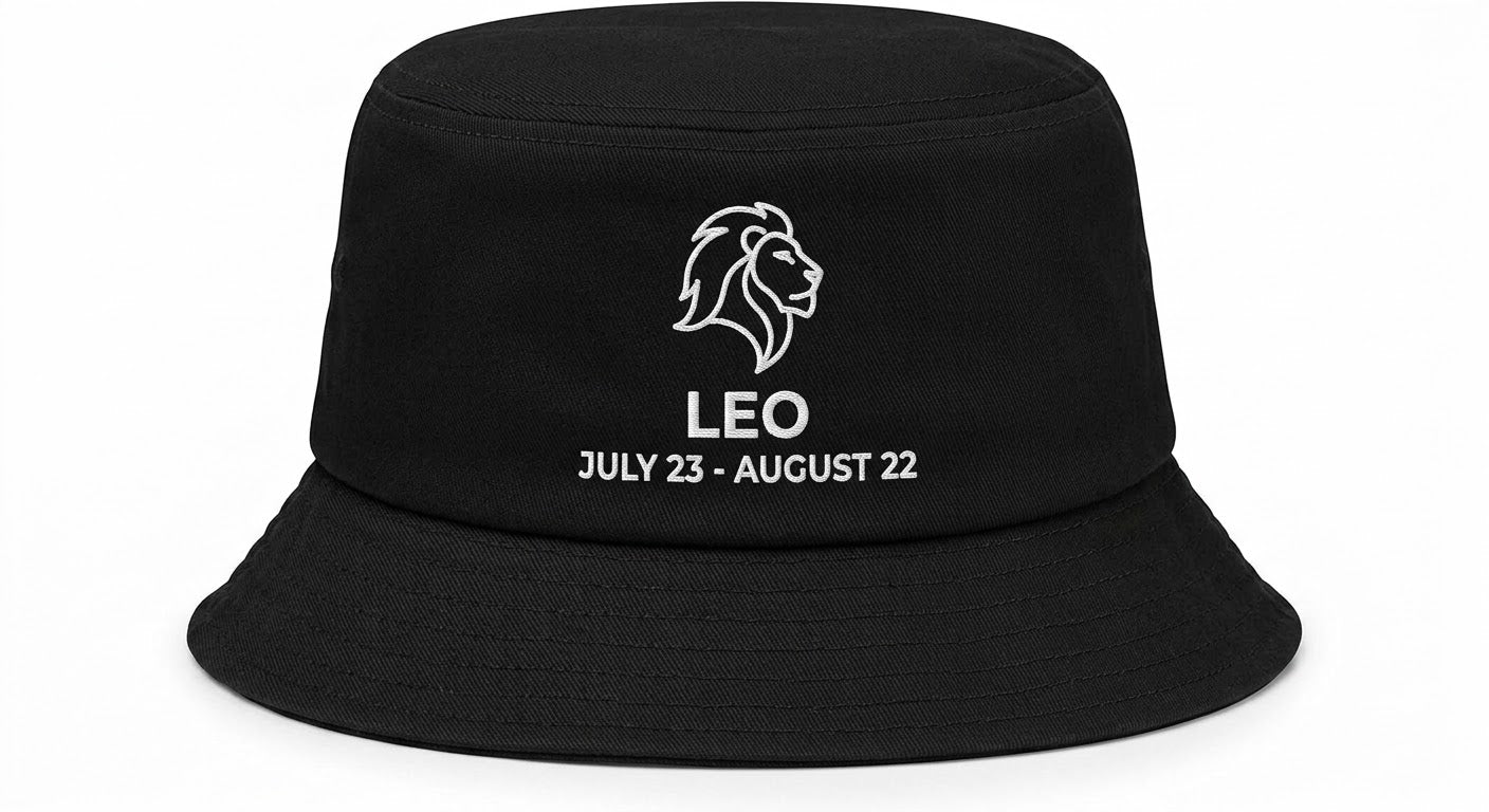 Zodiac Sign Bucket Hat