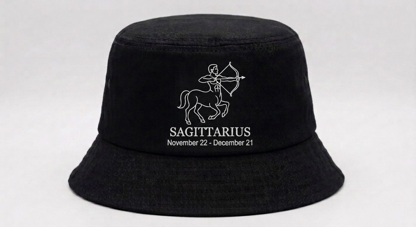 Zodiac Sign Bucket Hat