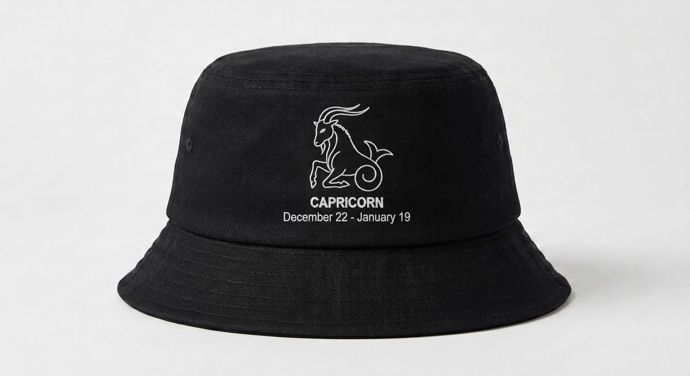 Zodiac Sign Bucket Hat