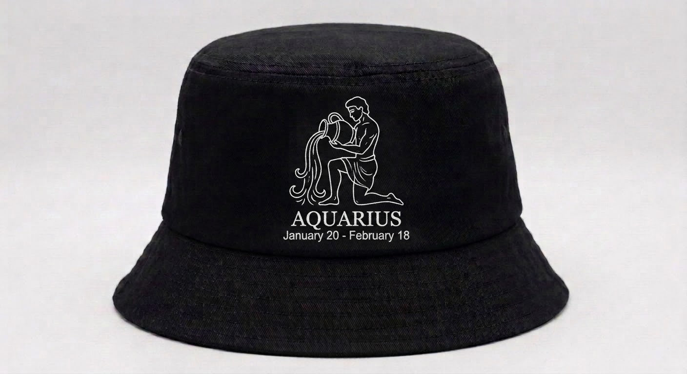 Zodiac Sign Bucket Hat