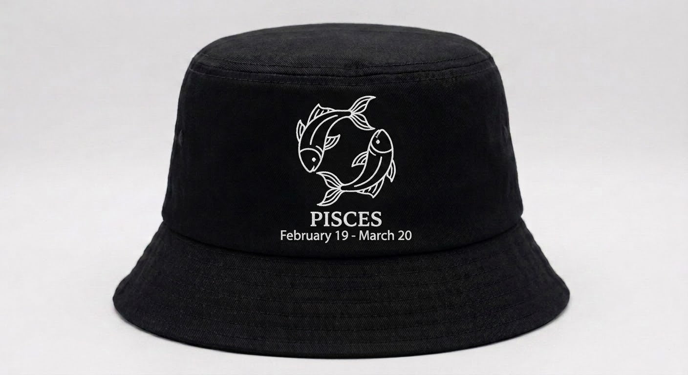 Zodiac Sign Bucket Hat