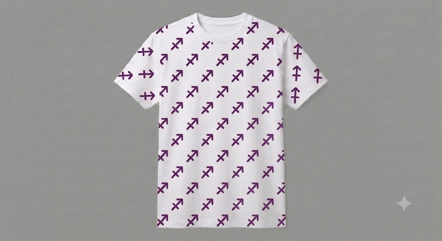 Zodiac Print T-shirt